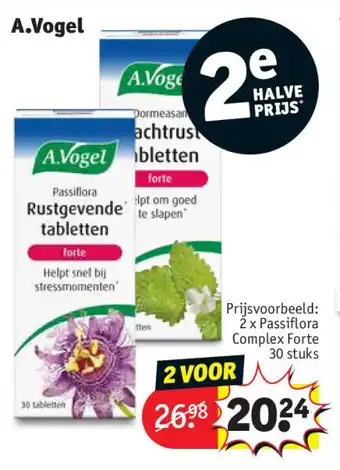 Kruidvat A.Vogel aanbieding