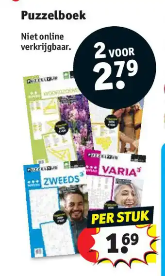Kruidvat Puzzelboek aanbieding