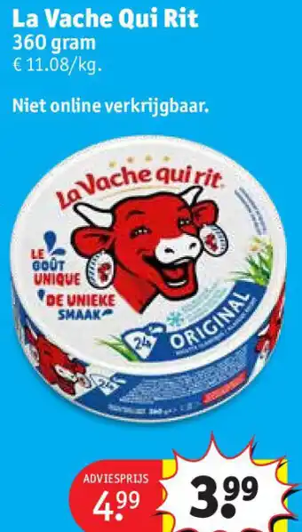 Kruidvat La Vache Qui Rit aanbieding