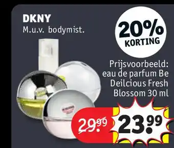 Kruidvat DKNY aanbieding