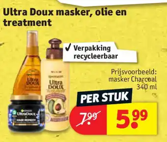 Kruidvat Ultra Doux masker, olie en treatment aanbieding