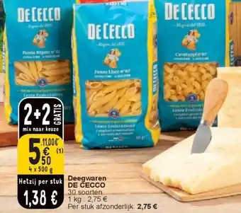 Deegwaren DE CECCO