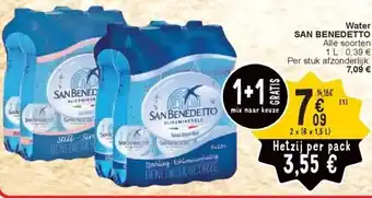 Cora Water SAN BENEDETTO aanbieding