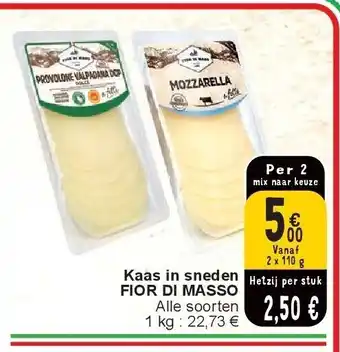Cora Kaas in sneden FIOR DI MASSO aanbieding