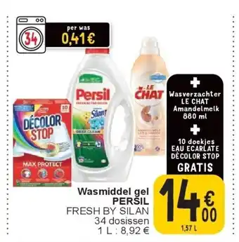 Cora Wasmiddel gel PERSIL aanbieding