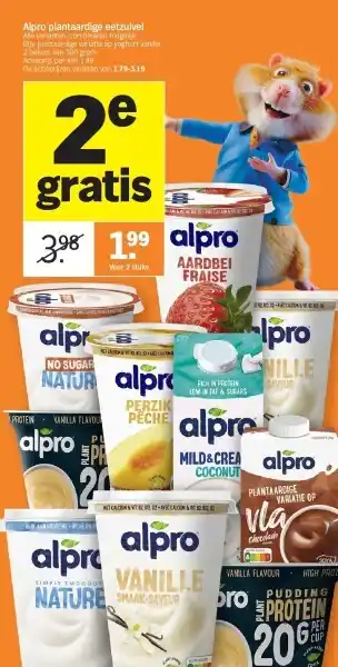 Alpro plantaardige eetzuivel