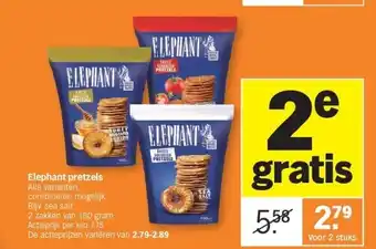 Albert Heijn Elephant pretzels aanbieding