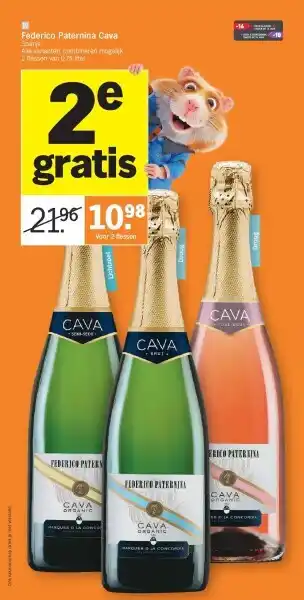 Albert Heijn Federico Paternina Cava aanbieding