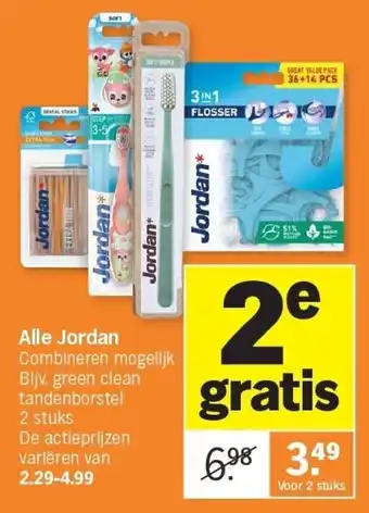 Albert Heijn Alle Jordan aanbieding