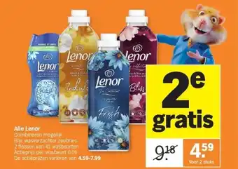 Albert Heijn Alle Lenor aanbieding