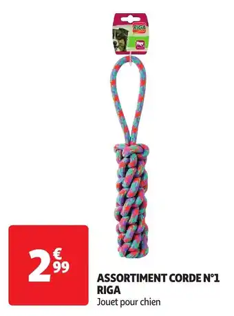 Auchan RIGA ASSORTIMENT CORDE N°1 aanbieding