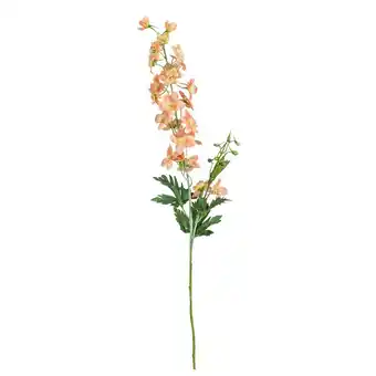 Leen Bakker Kunstbloem Delphinium - oranje - 77 cm aanbieding