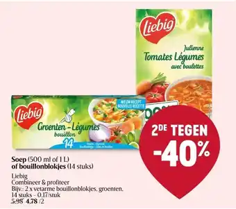 Delhaize Soep aanbieding