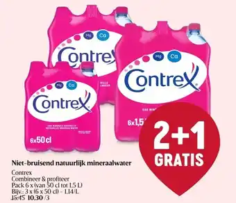 Delhaize Niet-bruisend natuurlijk mineraalwater aanbieding