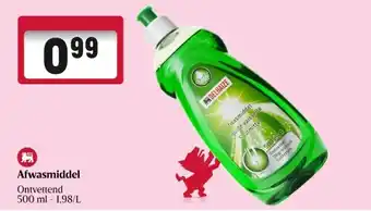 Delhaize Afwasmiddel aanbieding
