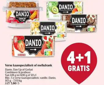 Delhaize Verse kaasspecialiteit of melkdrank aanbieding