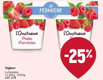 Delhaize Yoghurt aanbieding