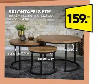 SALONTAFELS EDE