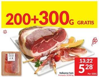 Intermarché Italiaanse ham aanbieding