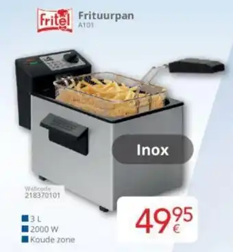 Eldi Fritel Frituurpan A101 aanbieding