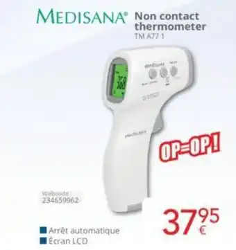 Eldi MEDISANA Non contact thermometer TM A77 1 aanbieding