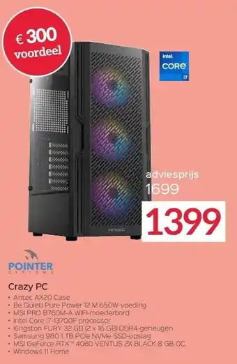 Selexion Pointer Crazy PC aanbieding