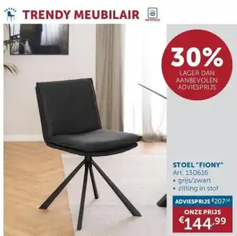Zelfbouwmarkt STOEL FIONY aanbieding