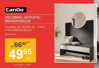 HandyHome CanDo DECOWALL ACOUSTIC WANDPANELEN aanbieding