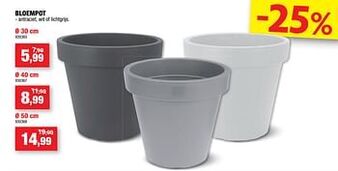 Hubo Bloempot aanbieding