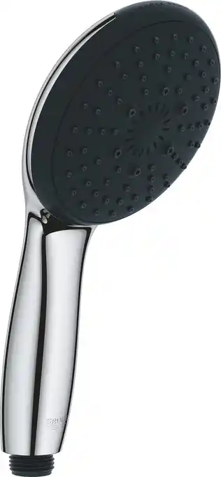Bol.com GROHE QuickFix Vitalio Start 110 handdouche, ronde douchekop van 110 mm, 3 straalsoorten, waterbesparend, chroom. Eenvoudig t aanbieding