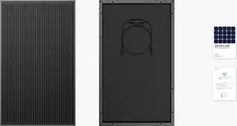 Bol.com EcoFlow 2 x 100W Rigid Solar Panel Combo (with 2 pairs of Mounting Feet) aanbieding