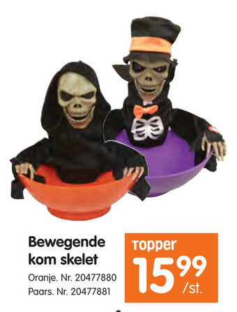 Bewegende kom skelet