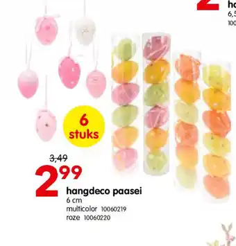 Yess hangdeco paasei aanbieding