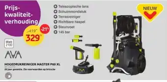 Brico HOGEDRUKREINIGER MASTER P60 XL aanbieding