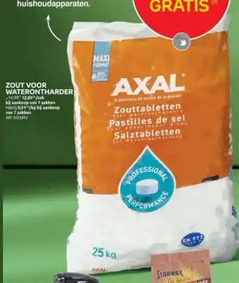 ZOUT VOOR WATERONTHARDER