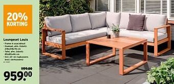 GAMMA Loungeset louis aanbieding