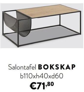 YGO Salontafel bokskap aanbieding