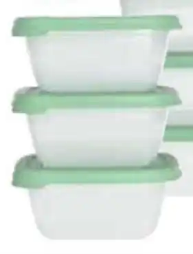 Voorraaddozen met deksel assortiment 3 delig