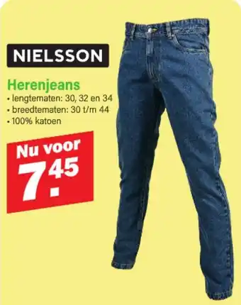 Van Cranenbroek NIELSSON Herenjeans aanbieding