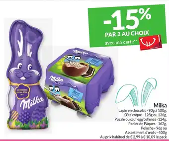 Intermarché Milka aanbieding