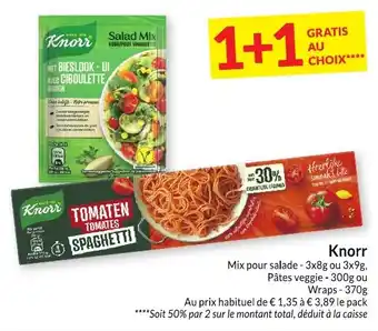 Intermarché Knorr aanbieding