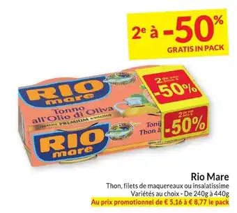 Intermarché Rio Mare aanbieding