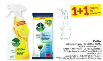 Intermarché Dettol aanbieding