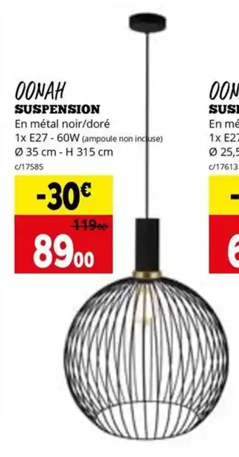 Dema OONAH SUSPENSION aanbieding
