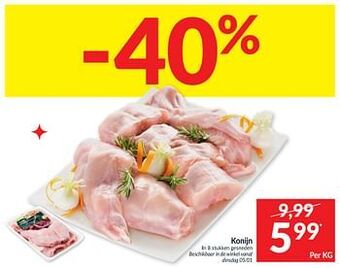 Intermarché Konijn aanbieding