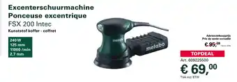 Metabo Excenterschuurmachine Ponceuse excentrique aanbieding