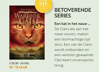 Standaard Boekhandel ERIN HUNTER EEN VISIOEN VAN SCHADUWEN WARRIOR CATS aanbieding