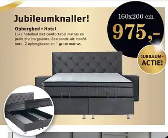 Opbergbed Hotel 160 x 200cm