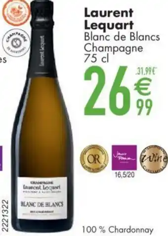 Cora Laurent Lequart Réserve Champagne 75 cl aanbieding