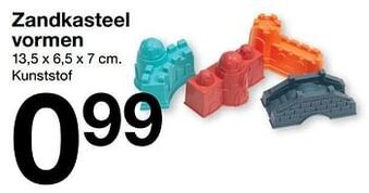 Zandkasteel vormen